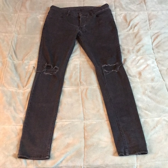 Ksubi Chitch Krow Krushed Black Denim - Picture 2 of 9
